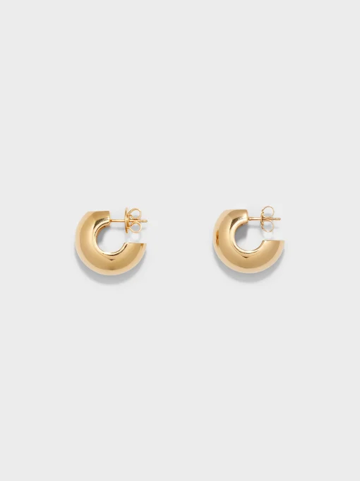 Sale Aeyde Alma Medium 18kt Gold-Plated Earrings 18k Gold Plated