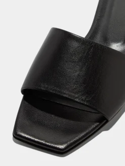Best Aeyde Anna Leather Sandals Black Nappa