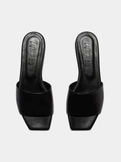 Best Aeyde Anna Leather Sandals Black Nappa