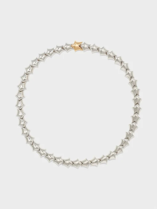 Hot Aeyde Banks Palladium-Plated Necklace Palladium Plated