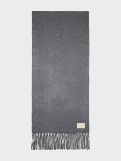 Online Aeyde Bela Cashmere Scarf Grey Cashmere