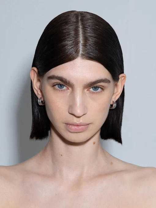 Outlet Aeyde Clyde Palladium-Plated Hoop Earrings Palladium Plated