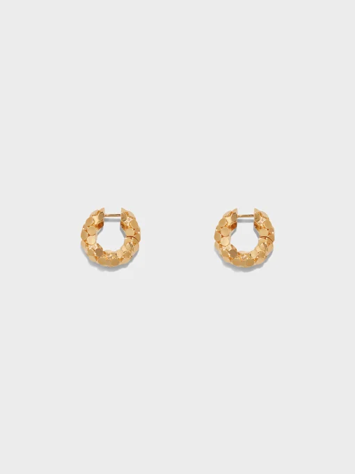 Sale Aeyde Cooper Medium 18kt Gold-Plated Hoop Earrings 18k Gold Plated