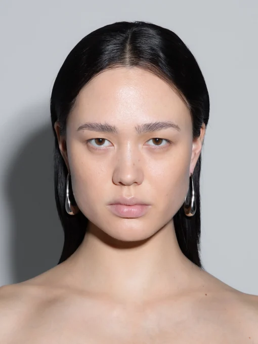Sale Aeyde Eleanora Palladium-Plated Hoop Earrings Palladium Plated