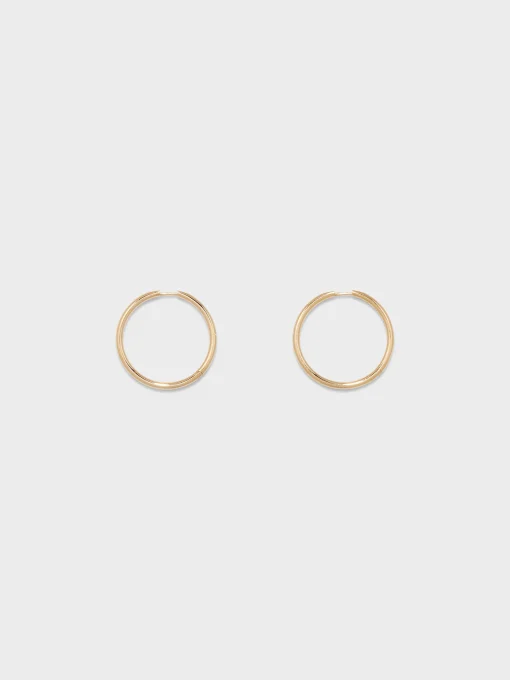 Best Aeyde Elona Large 18kt Gold-Plated Hoop Earrings 18k Gold Plated