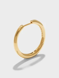 Best Aeyde Elona Large 18kt Gold-Plated Hoop Earrings 18k Gold Plated