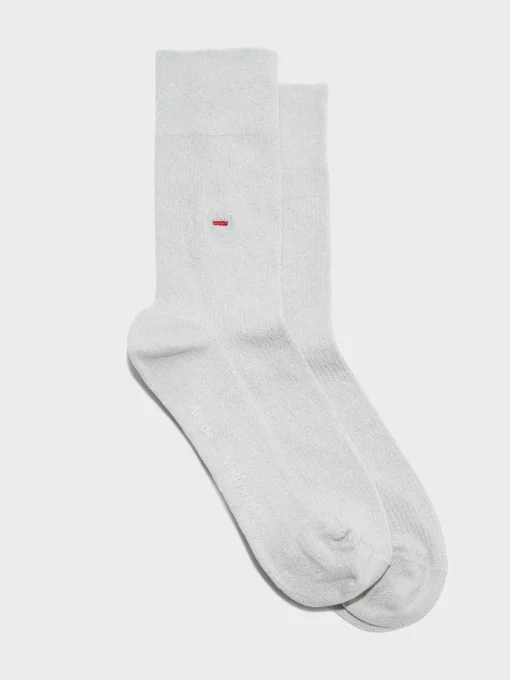 Online Aeyde Jamie Cotton Socks Silver Cotton