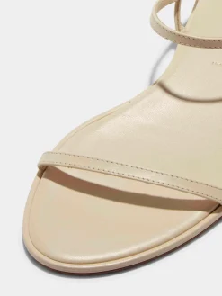 Fashion Aeyde Nettie Leather Sandals Creamy Nappa