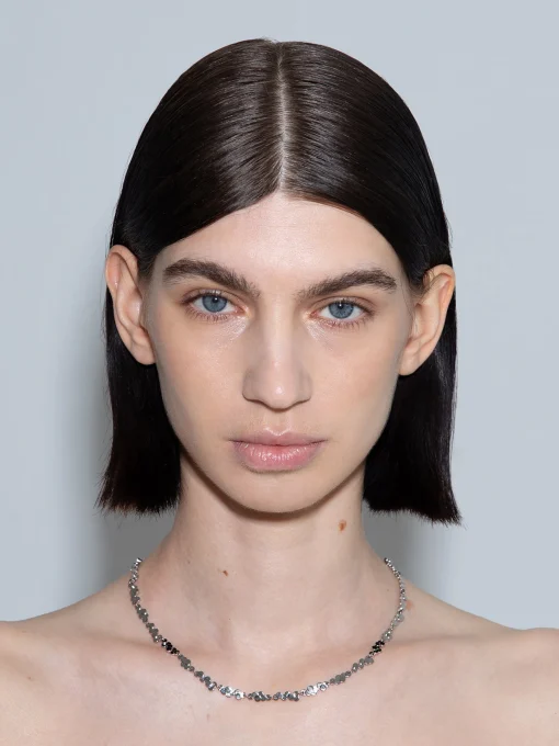 Sale Aeyde Noor Palladium-Plated Necklace Palladium Plated