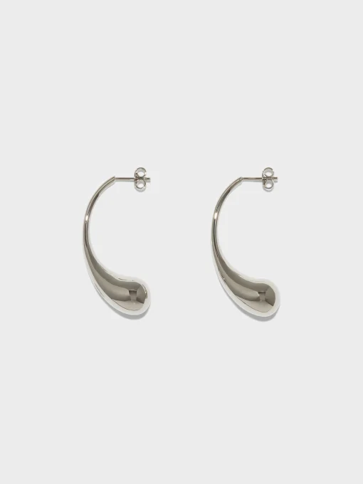 Outlet Aeyde Ravi Palladium-Plated Earrings Palladium Plated