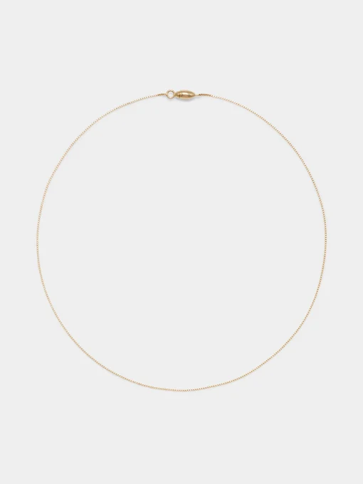 New Aeyde Stevie 18kt Gold-Plated Chain Necklace Gold Plated Sterling Silver